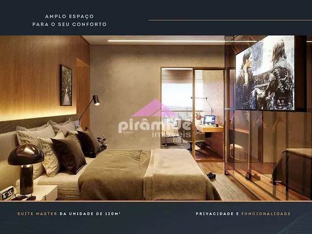 Apartamento com 67m² 2 quartos e 2 banheiros, à venda, no bairro Jardim Aquárius em São José dos Campos