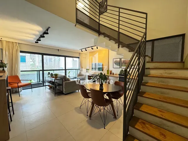 Apartamento com 100m² 2 quartos e 2 banheiros, à venda, no bairro Itaim Bibi em São Paulo