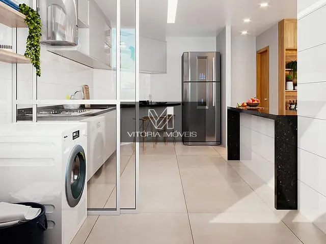 Apartamento com 66m² 2 quartos e 2 banheiros, à venda, no bairro Jardim Camburi em Vitória