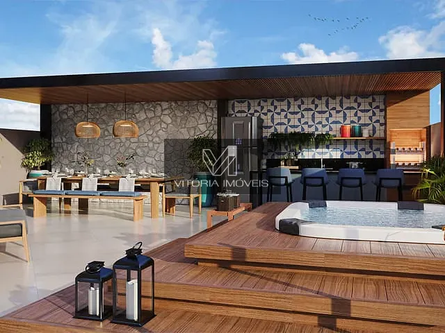 Apartamento com 66m² 2 quartos e 2 banheiros, à venda, no bairro Jardim Camburi em Vitória