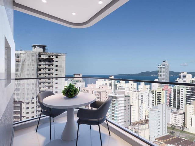 Apartamento com 69m² 2 quartos e 3 banheiros, à venda, no bairro Morretes em Itapema