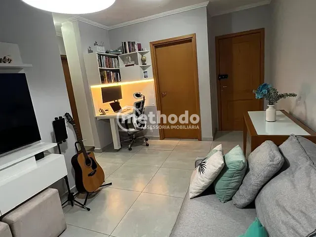 Apartamento 1 quarto e 2 banheiros, à venda, no bairro Vila Itapura em Campinas