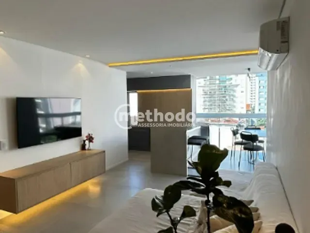 Apartamento 1 quarto e 2 banheiros, à venda, no bairro Cambuí em Campinas
