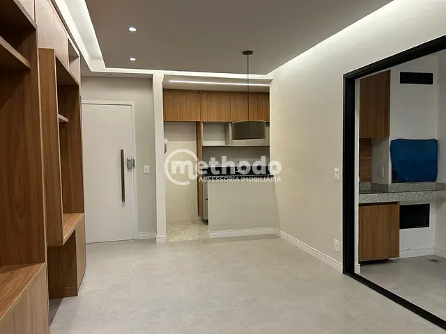 Apartamento com 50m² 1 quarto e 2 banheiros, para alugar, no bairro Cambuí em Campinas