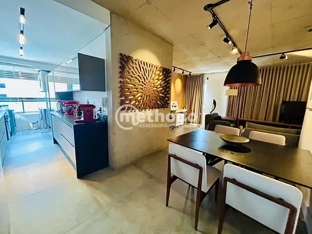 Apartamento com 70m² 1 quarto e 2 banheiros, à venda, no bairro Cambuí em Campinas