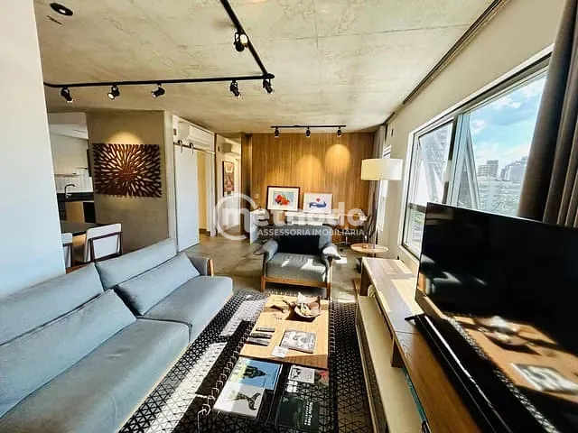 Apartamento com 70m² 1 quarto e 2 banheiros, à venda, no bairro Cambuí em Campinas