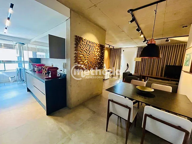 Apartamento com 70m² 1 quarto e 2 banheiros, à venda, no bairro Cambuí em Campinas