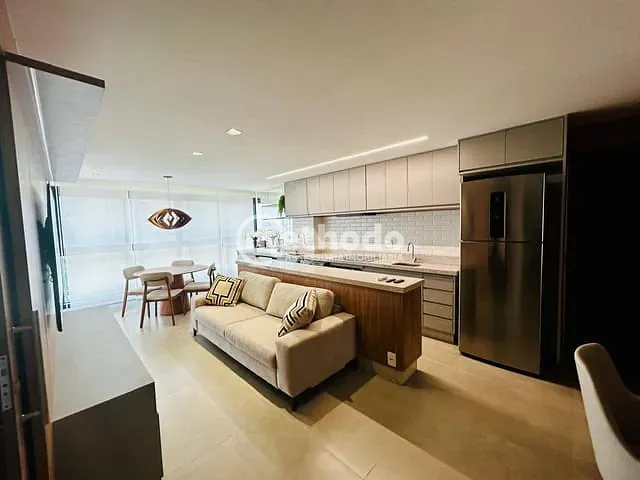 Apartamento 1 quarto e 2 banheiros, para alugar, no bairro Nova Campinas em Campinas