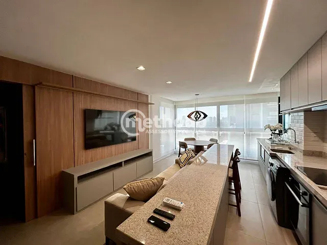 Apartamento 1 quarto e 2 banheiros, para alugar, no bairro Nova Campinas em Campinas