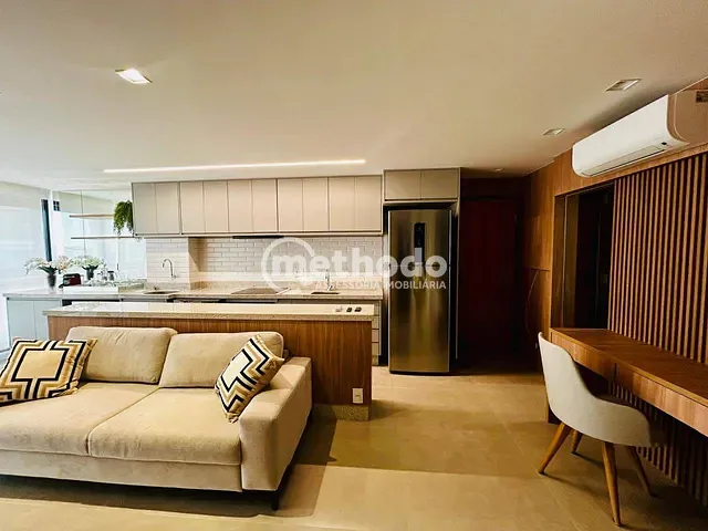 Apartamento 1 quarto e 2 banheiros, para alugar, no bairro Nova Campinas em Campinas