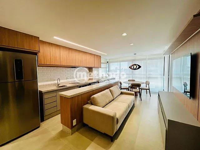 Apartamento com 49m² 1 quarto e 2 banheiros, para alugar, no bairro Nova Campinas em Campinas