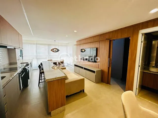 Apartamento 1 quarto e 2 banheiros, para alugar, no bairro Nova Campinas em Campinas