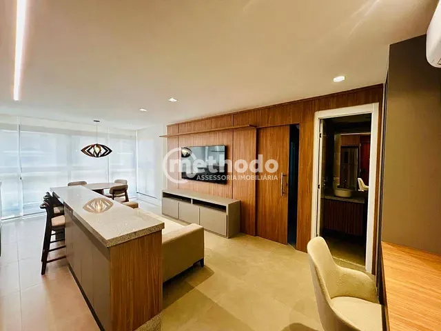 Apartamento 1 quarto e 2 banheiros, para alugar, no bairro Nova Campinas em Campinas