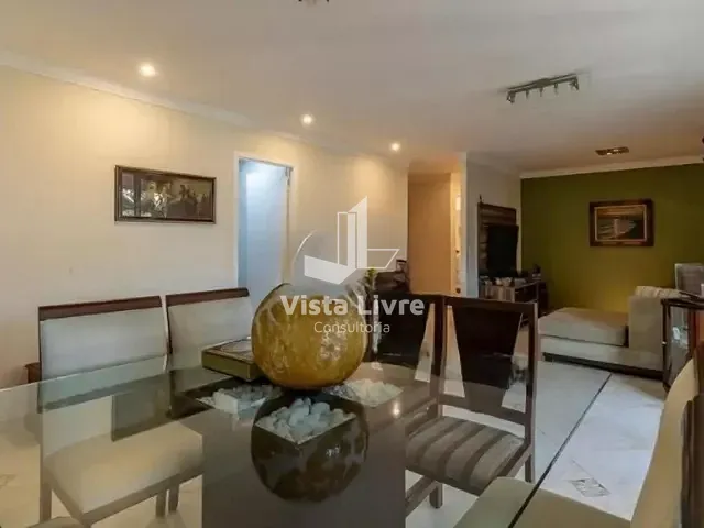 Apartamento com 130m² 4 quartos e 3 banheiros, à venda, no bairro Vila Romana em São Paulo