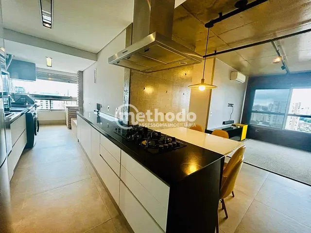 Apartamento 1 quarto e 2 banheiros, para alugar, no bairro Cambuí em Campinas