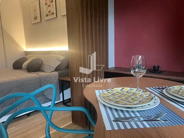 Apartamento com 31m² 1 quarto e 1 banheiro, à venda, no bairro Pinheiros em São Paulo
