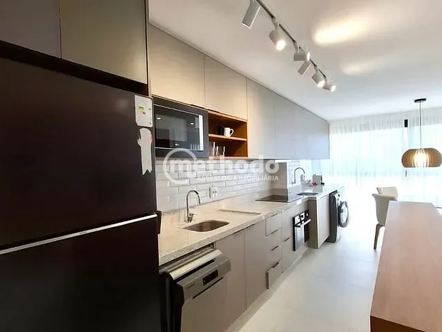 Apartamento com 50m² 1 quarto e 2 banheiros, à venda ou para alugar, no bairro Nova Campinas em Campinas