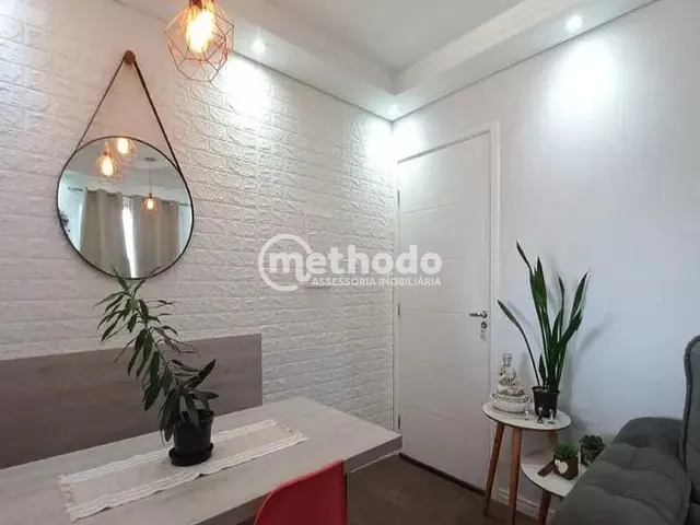 Apartamento com 48m² 2 quartos e 1 banheiro, à venda, no bairro Jardim Samambaia em Campinas
