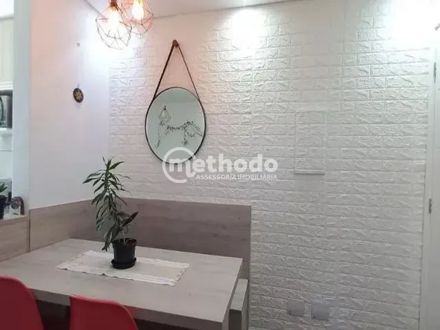 Apartamento com 48m² 2 quartos e 1 banheiro, à venda, no bairro Jardim Samambaia em Campinas