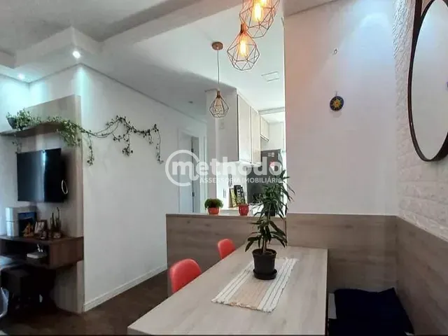 Apartamento com 48m² 2 quartos e 1 banheiro, à venda, no bairro Jardim Samambaia em Campinas
