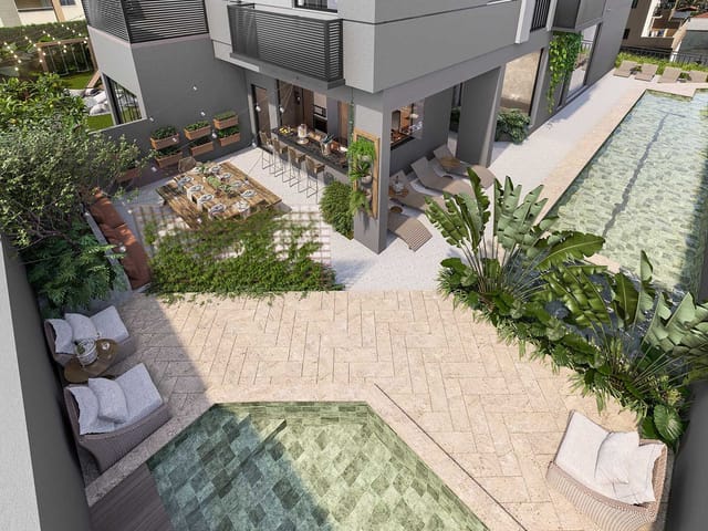 Apartamento com 66m² 2 quartos e 2 banheiros, à venda, no bairro Pereque em Porto Belo