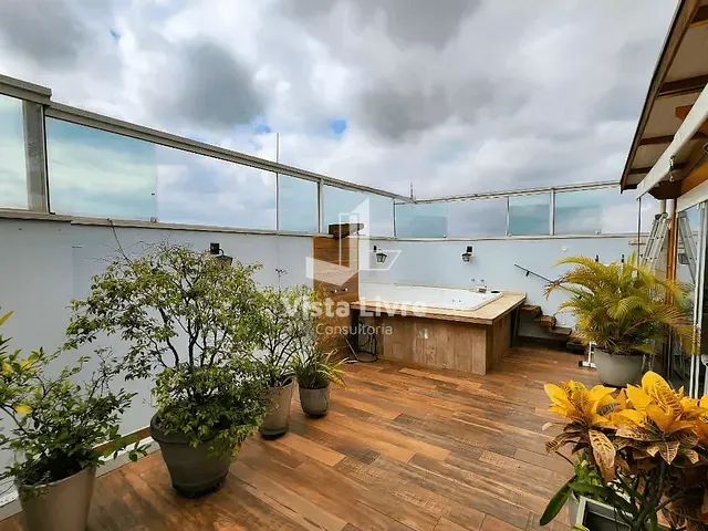 Cobertura / Penthouse com 175m² 2 quartos e 3 banheiros, à venda, no bairro Vila São Francisco em São Paulo