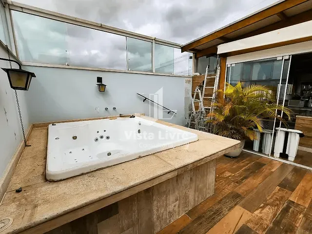 Cobertura / Penthouse com 175m² 2 quartos e 3 banheiros, à venda, no bairro Vila São Francisco em São Paulo