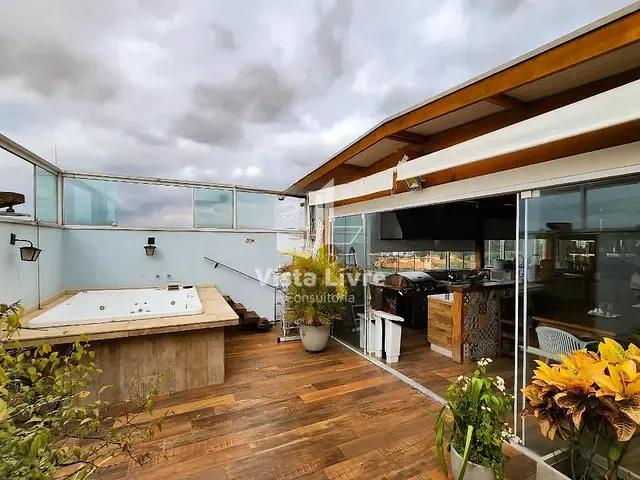 Cobertura / Penthouse com 175m² 2 quartos e 3 banheiros, à venda, no bairro Vila São Francisco em São Paulo