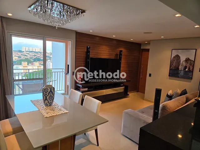 Apartamento com 75m² 3 quartos e 2 banheiros, à venda, no bairro Loteamento Chácara Prado em Campinas