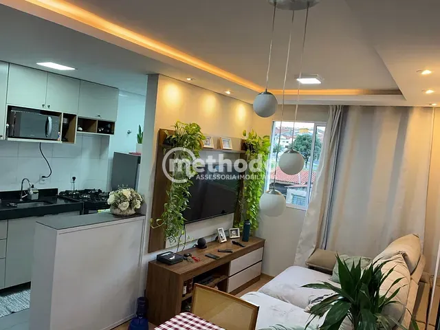 Apartamento com 43m² 2 quartos e 1 banheiro, à venda, no bairro Residencial Villa Garden em Campinas