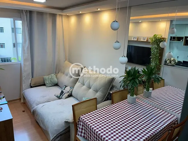 Apartamento com 43m² 2 quartos e 1 banheiro, à venda, no bairro Residencial Villa Garden em Campinas