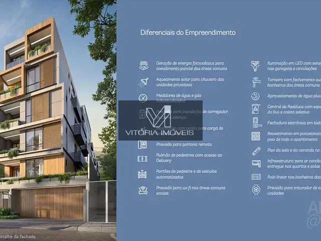 Apartamento com 89m² 2 quartos e 2 banheiros, à venda, no bairro Praia do Canto em Vitória