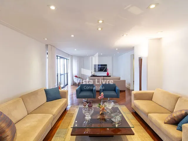 Apartamento com 272m² 5 quartos e 5 banheiros, à venda, no bairro Campo Belo em São Paulo