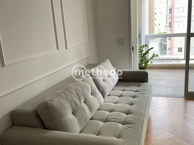 Apartamento com 85m² 2 quartos e 2 banheiros, à venda ou para alugar, no bairro Cambuí em Campinas
