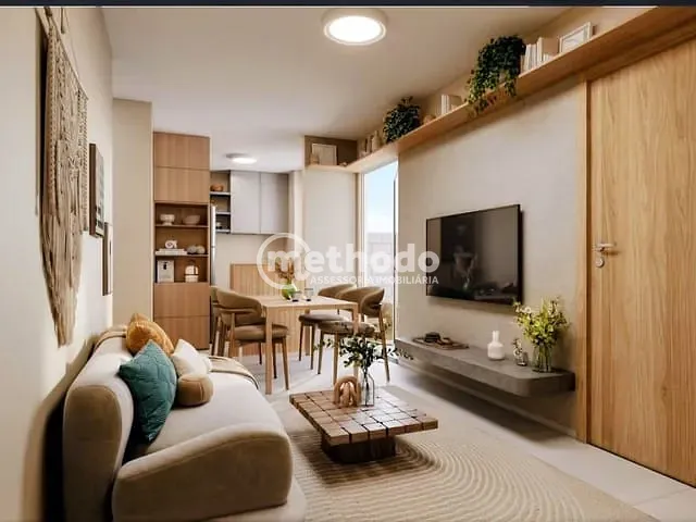 Apartamento com 9880m² 2 quartos e 1 banheiro, à venda, no bairro Loteamento Parque das Cores em Campinas