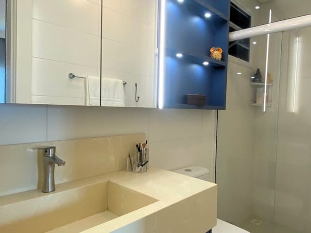 Apartamento com 120m² 2 quartos e 3 banheiros, à venda, no bairro Praia Brava de Itajaí em Itajaí