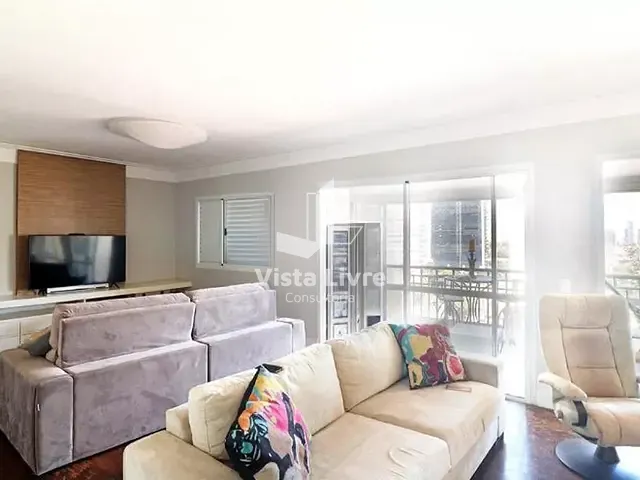 Apartamento com 170m² 3 quartos e 7 banheiros, à venda, no bairro Cidade Monções em São Paulo