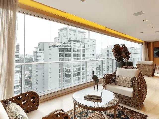 Apartamento com 370m² 4 quartos e 5 banheiros, à venda, no bairro Campo Belo em São Paulo