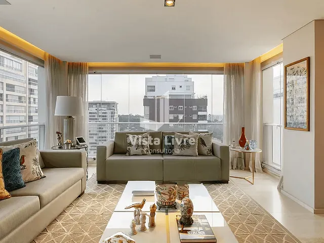 Apartamento com 370m² 4 quartos e 5 banheiros, à venda, no bairro Campo Belo em São Paulo