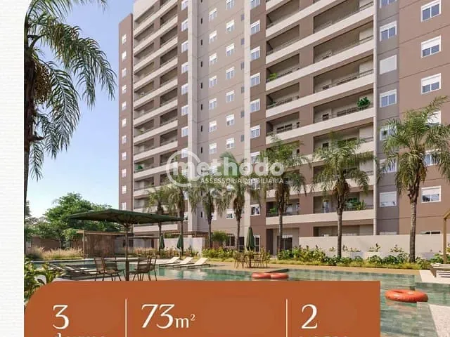 Apartamento 3 quartos e 2 banheiros, à venda, no bairro Vila Nova em Campinas