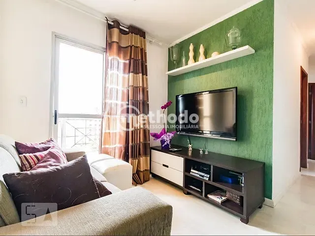Apartamento com 76m² 3 quartos e 2 banheiros, para alugar, no bairro Mansões Santo Antônio em Campinas
