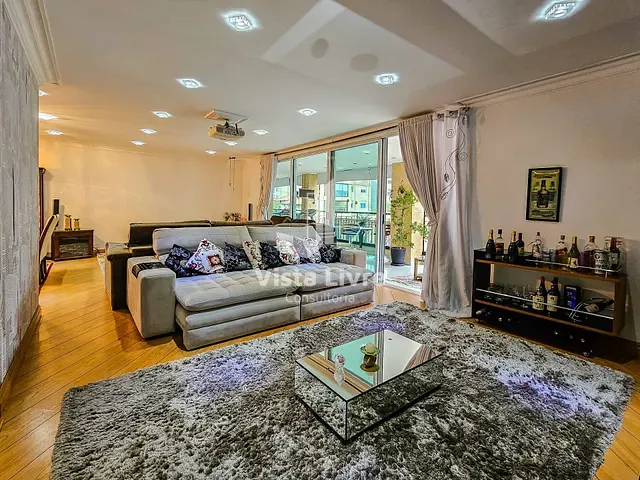 Apartamento com 218m² 4 quartos e 5 banheiros, à venda, no bairro Brooklin Paulista em São Paulo