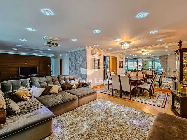 Apartamento com 218m² 4 quartos e 5 banheiros, à venda, no bairro Brooklin Paulista em São Paulo