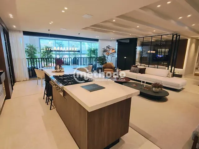 Apartamento com 136m² 3 quartos e 4 banheiros, à venda, no bairro Nova Campinas em Campinas