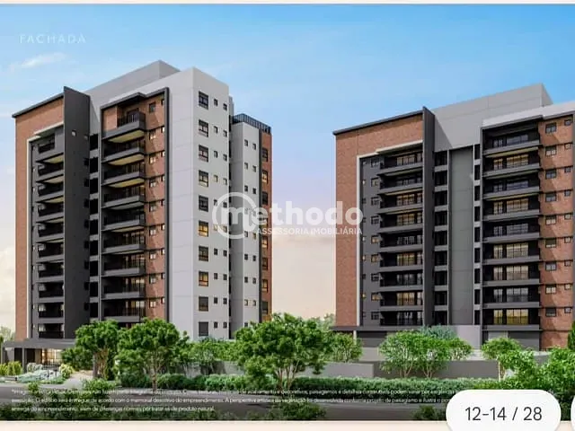 Apartamento 3 quartos e 4 banheiros, à venda, no bairro Nova Campinas em Campinas