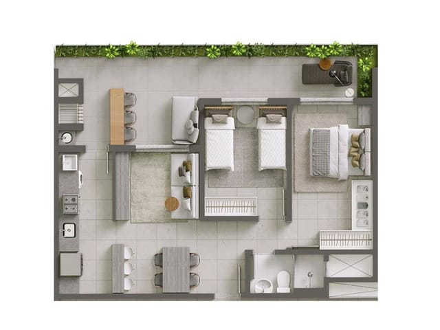 Foto do Apartamento - Apartamento à venda, São Vicente, Itajaí, SC | Interpraias Imóveis