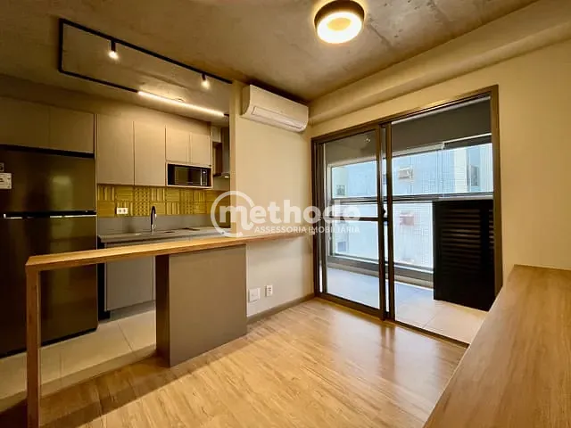 Apartamento com 50m² 1 quarto e 1 banheiro, à venda, no bairro Cambuí em Campinas