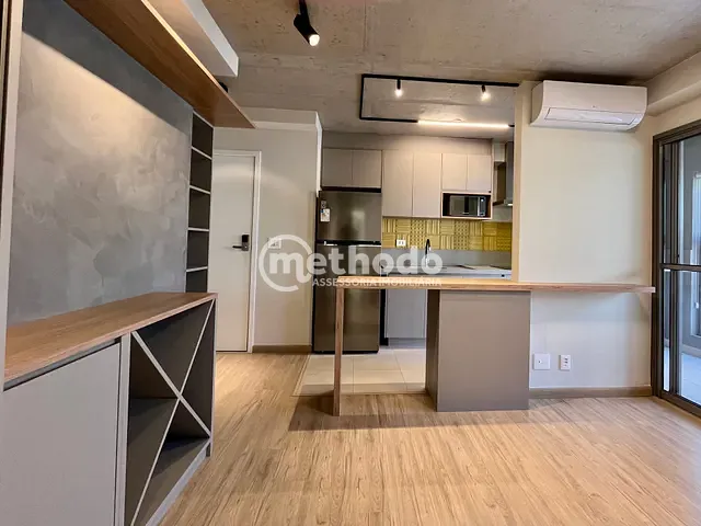 Apartamento com 50m² 1 quarto e 1 banheiro, à venda, no bairro Cambuí em Campinas