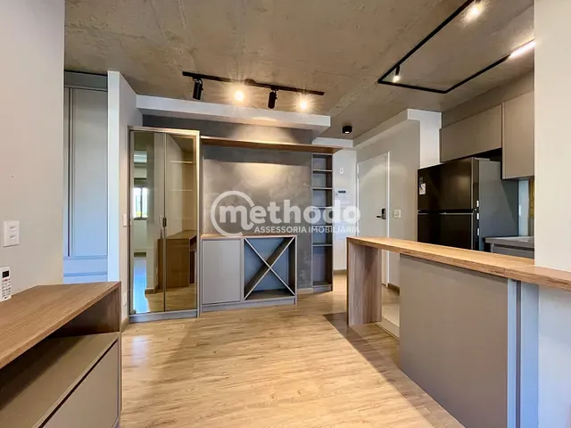 Apartamento com 50m² 1 quarto e 1 banheiro, à venda, no bairro Cambuí em Campinas