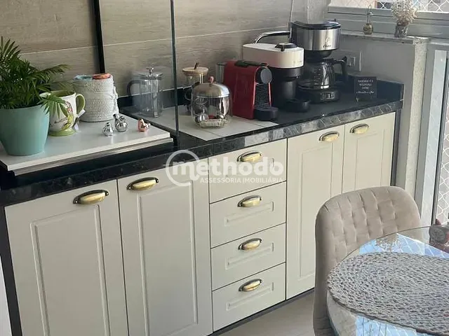 Apartamento 2 quartos e 3 banheiros, à venda, no bairro Jardim Belo Horizonte em Campinas